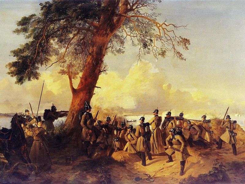 1821-Wladimir Swertschkow - Battaglia di Lappohja